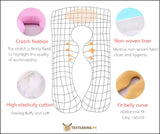 U-Shaped Maternity/pregnancy Pillow - Skin