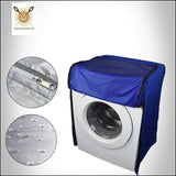 Waterproof Washing Machine Cover Front Load - All Colors & Sizes 6 Kg / Blue