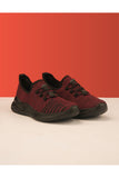 Men Medicated Runners Sneakers Shoes - Maroon