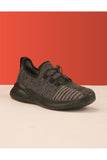 Men Medicated Runners Sneakers Shoes - Black