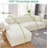 Terry Sofa Cover - Zink Color