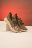 Men Medicated Runners Sneakers Shoes - Olive