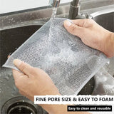 Multipurpose Wire Dishwashing Spunch Rags