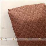 Chair Covers Quilted For Dinning/office - Copper Brown