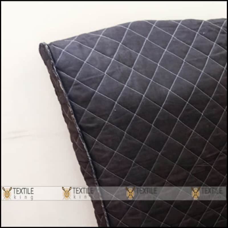 Chair Covers Quilted For Dinning/office - Dark Gray
