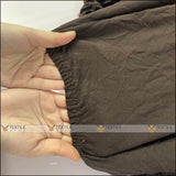 Dark Brown Plain Fitted Lycra Sofa Covers Premium Quality All Sizes
