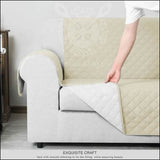 Quilted Cotton Sofa Cover - Runner Coat Skin All Sizes