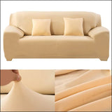 Skin Plain Fitted Lycra Sofa Covers Premium Quality All Sizes