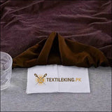 Terry Cotton Waterproof Mattress Protector - All Sizes Brown