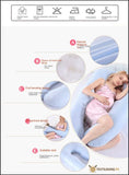 U-Shaped Maternity/pregnancy Pillow - Pink