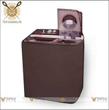 Waterproof Washing Machine Cover Top Loader - All Colors & Sizes Twin Tub / Brown