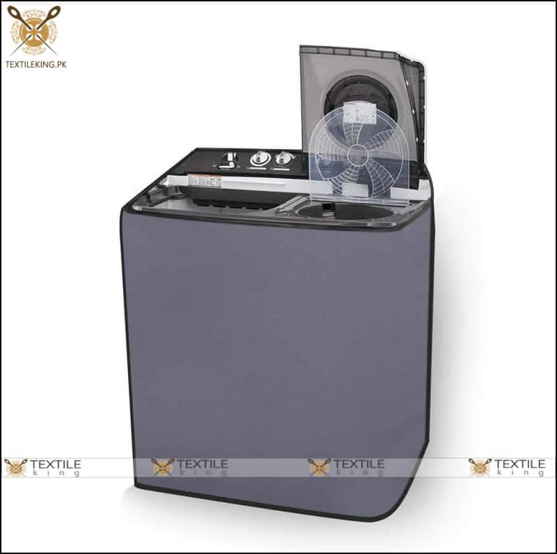 Waterproof Washing Machine Cover Twin Tub - All Colors & Sizes 6 Kg / Gray