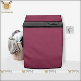 Waterproof Washing Machine Cover Twin Tub - Maroon All Sizes Available